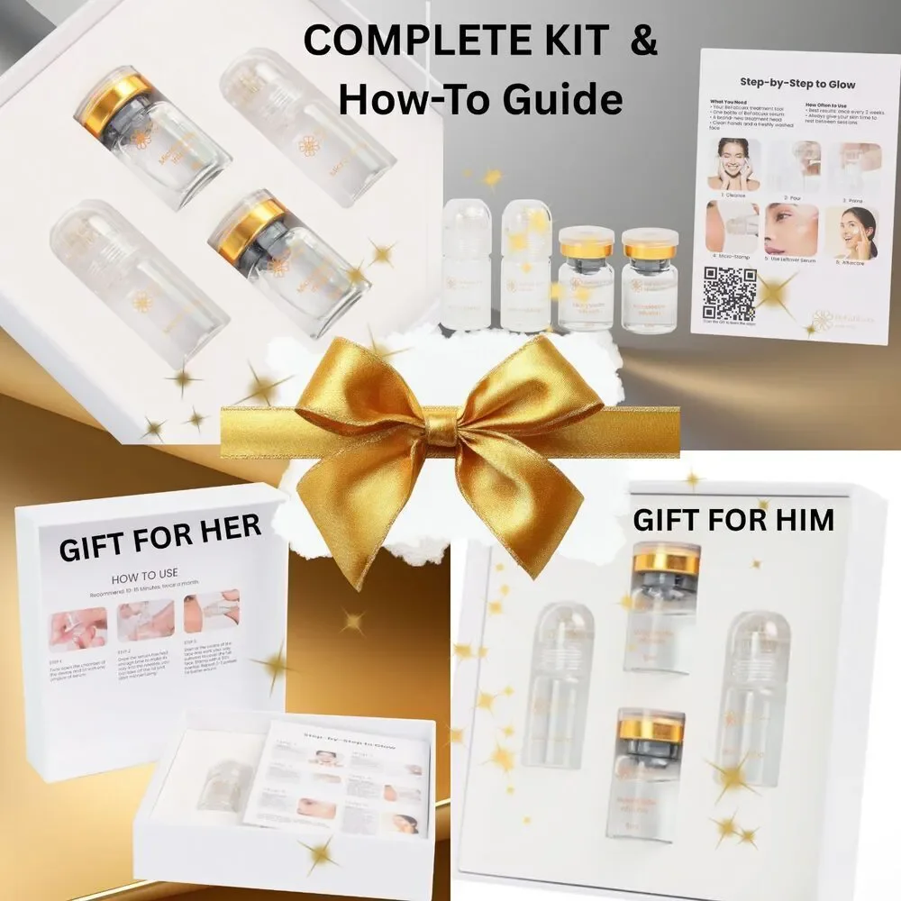 BeFabLuxx Micro-Infusion Facial System 0.25mm At-Home Serum Kit